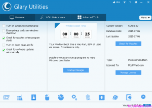 Glary Utilities Pro 5.154.0.180 Key + Crack Latest 2021 Download